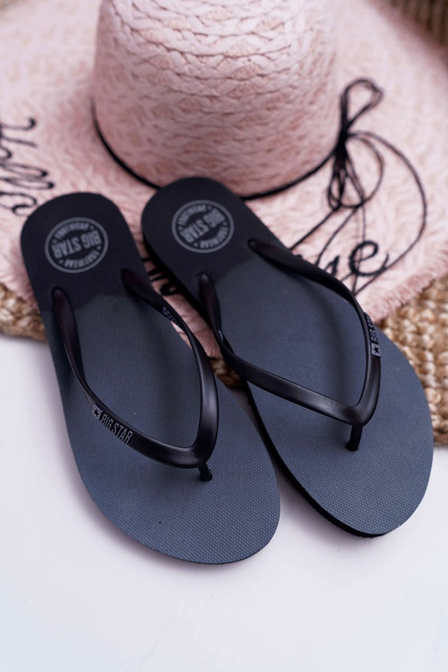 Ženské žabky Big Star Black DD274A242