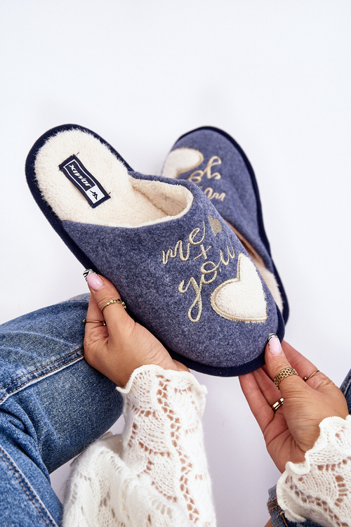 Dámské klasické pantofle s růžovou výstelkou Mabira