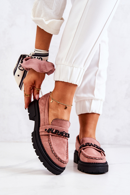 Lafefer Suede Shoes La.fi 210001dp-Su Dirty Pink