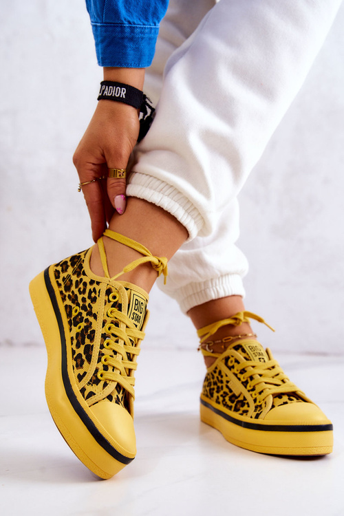 Dámske tenisky Panther Big Star JJ274616 žltá