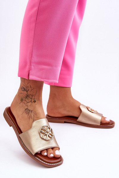 Dámske klasické byt Larotte Flat -uskladnivé papuče