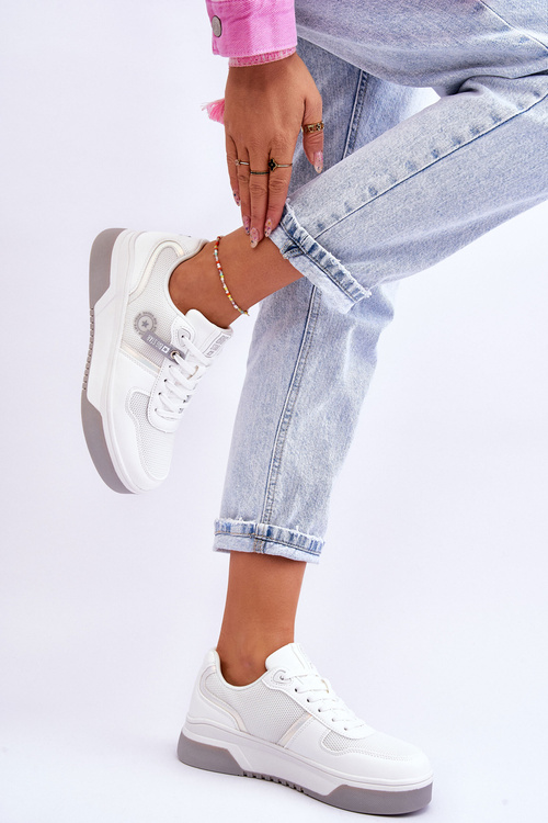 Klasické tenisové pamäťové penový systém Big Star LL274A024 Biela