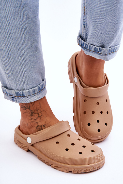 Dámské gumové Crocs Hněde Rabios