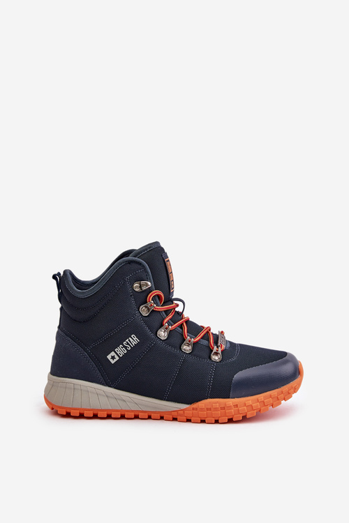 Dámske Čižmy Športová Obuv Big Star KK274215 Systém Pamäťovej Pěny Modrá