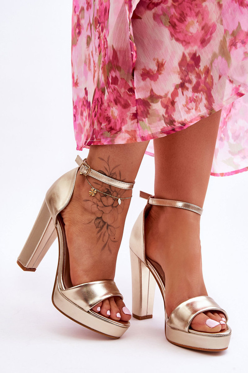 Sandále s vysokým obsahom Mandy