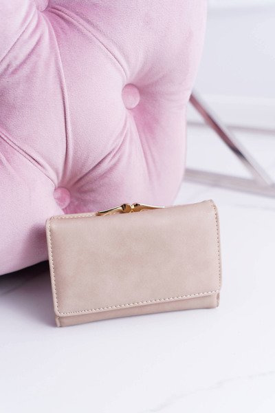 Klasická dámska dámska malá béžová pre Bigiel