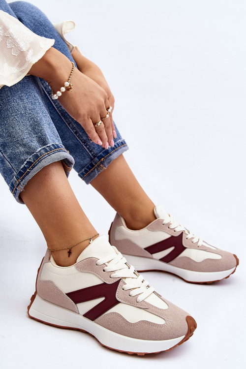 Dámska športová topánky Chloette béžová