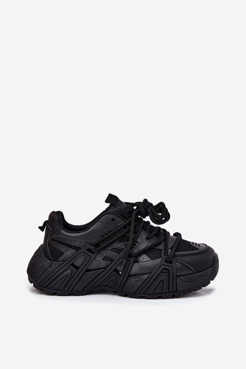 Dámské Tenisky S Dvojitým Šněrováním Černé Onivetta