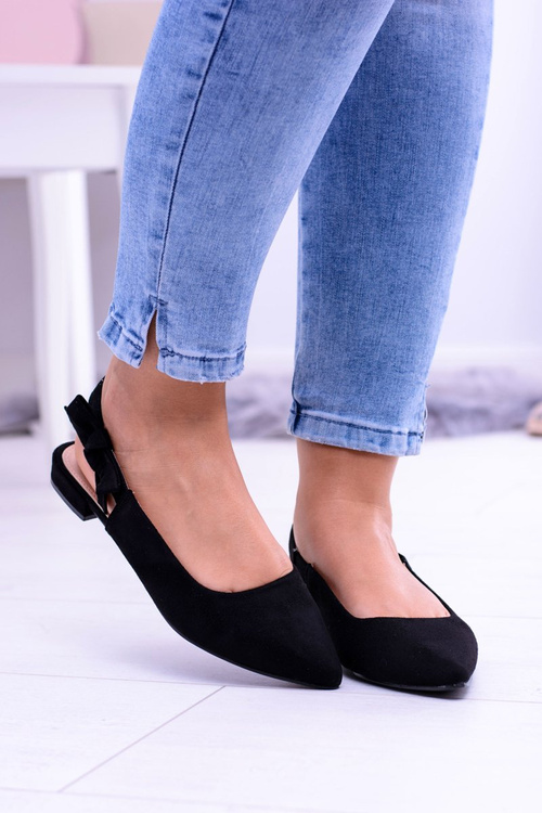 Dámská černá balerína ve Spitz Howl