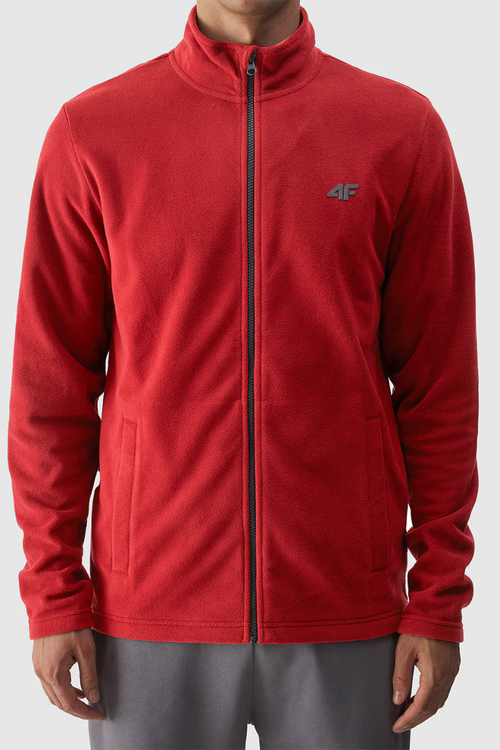 Pánsky Regular Polar S Golierom 4F Červený 4FWMM00TFLEM289-60S