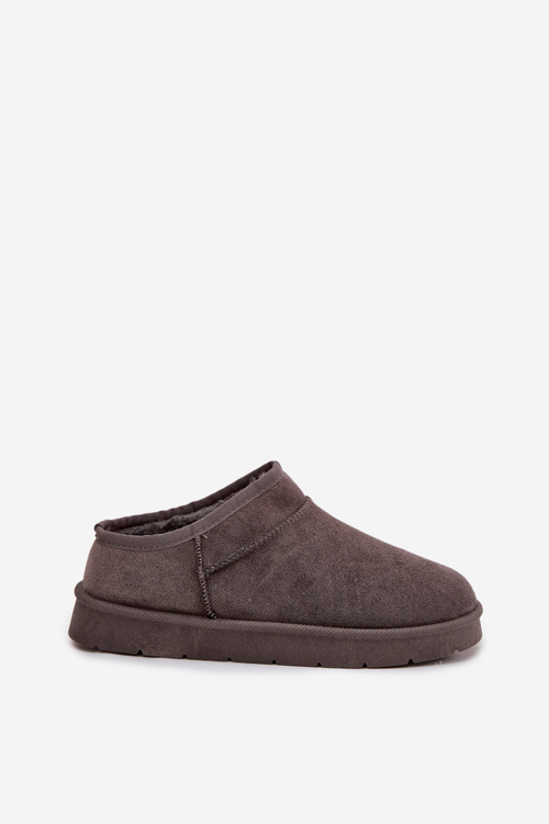 Dámské sněhule s teplou podšívkou tmavě šedé Serenne