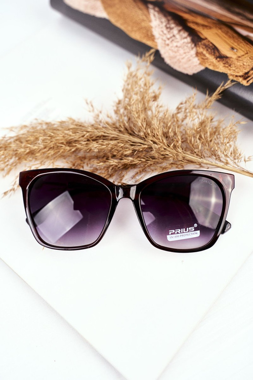 Prius PR-v70/2 čierne gradienty hnedé slnečné okuliare