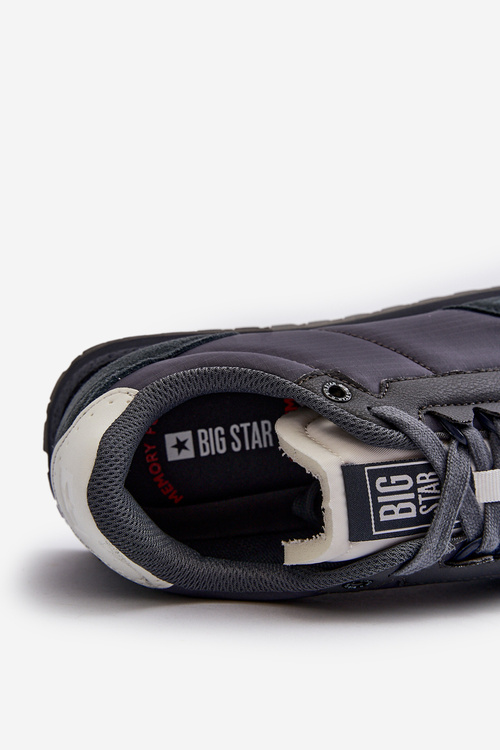 Pánské tenisky s pamětí Memory Foam System Big Star NN174326 tmavě modré