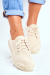 Dámské Espadrilky Béžové Sonya