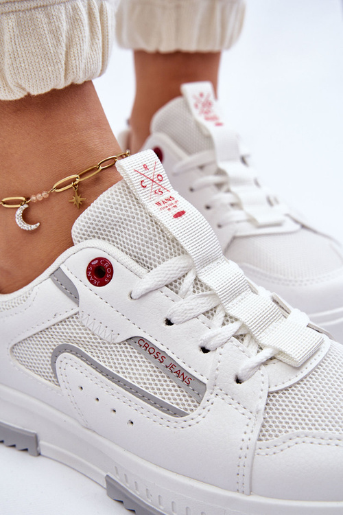 Dámské Cross Jeans Nízké tenisky LL2R4011C bílá