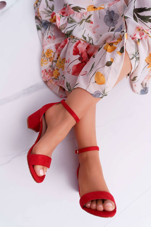 Dámske sandále na post Red Zephira