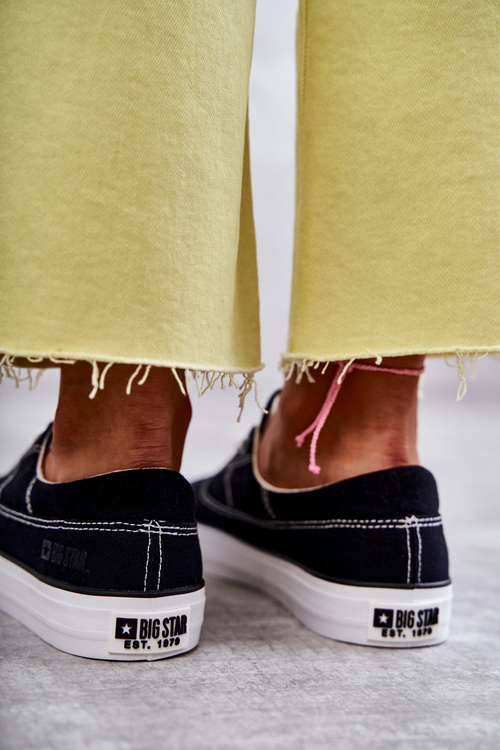 Dámske materiálne tenisky Big Star KK274019 Čierna