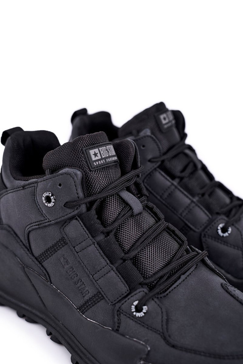 Pánske športové topánky Big Star Black GG174416