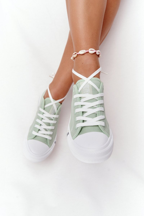 Klasické Dámské Tenisky BIG STAR HH274112 Zelené