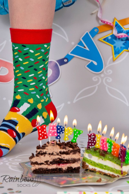 Duhové Ponožky Na Narozeniny 3 Páry