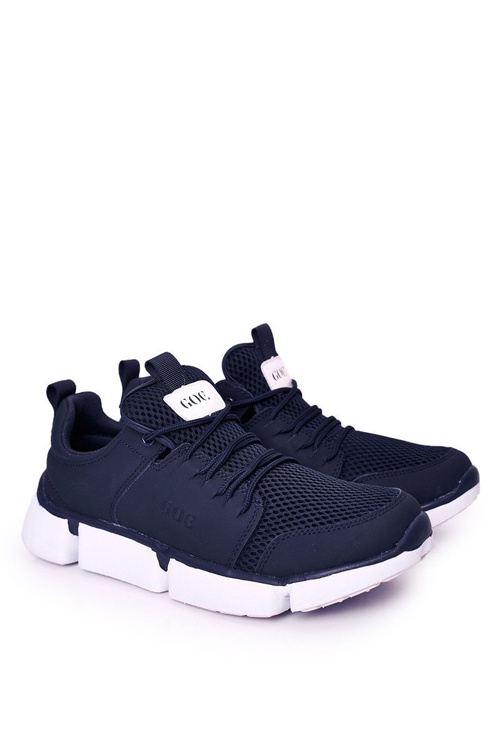 Pánske športové topánky tenisky Goe HH1N4031 NAVY BLUE