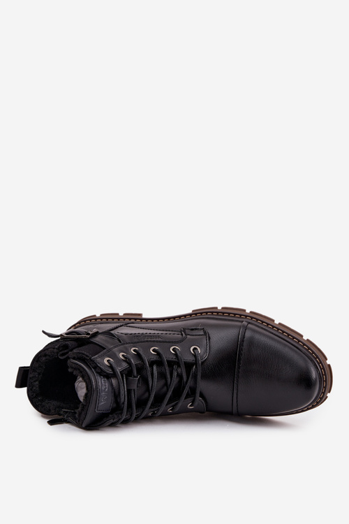 Pánské zimní boty Wrangler 20253035.11A tmavě hnědé