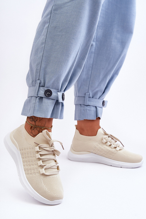 Dámské klasické sportovní boty světle bež Nikilla