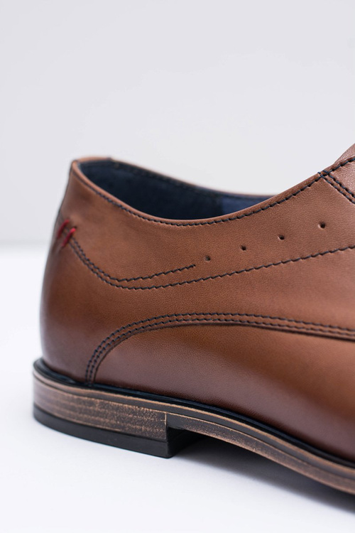 Nikopol hnedá kožená muži James topánky