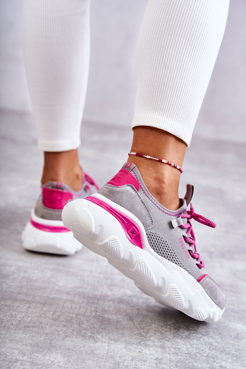 Dámske tenisky pamäťové penové systém Big Star KK274030 Gray