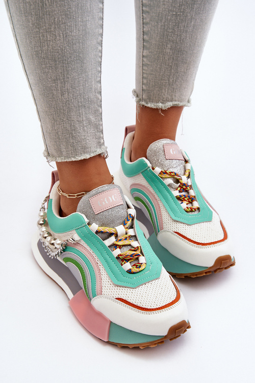 Dámské tenisky s ozdobou GOE NN2N4048 Multikolor