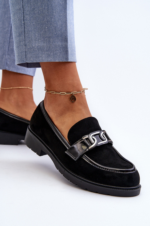 Dámské semišové mokasíny S.Barski HY350A