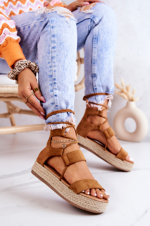 Dámské Espadrilky na podrážce Camel Fuerta