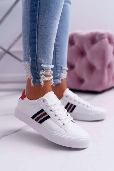 Biele ženské športové tenisky acarana