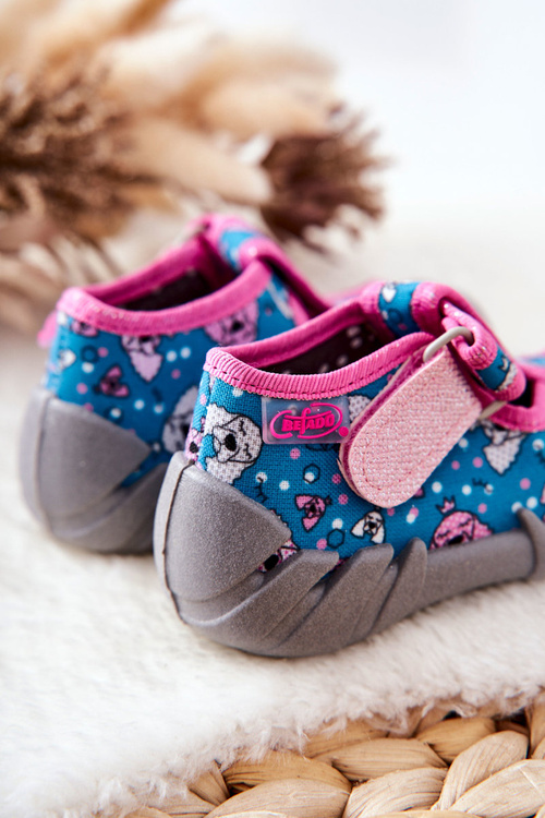 Boty Befado Suchý zip 190P100 Modrá a růžová