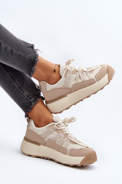 Dámské sportovní boty tenisky béžové Phyrena