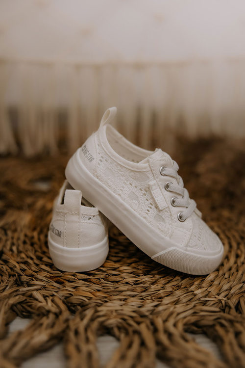 Prolamované Tenisky Big Star JJ374020 Bílé