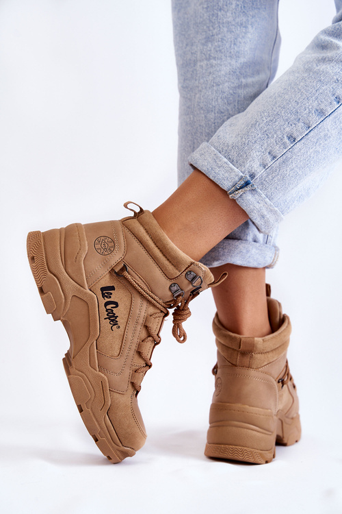 Dámske trekkingové topánky Lee Cooper LCJ-22-31-1442 Brown