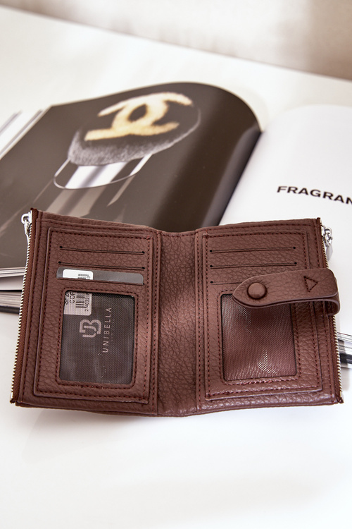 Eko Kožená Peněženka Dámská Čokoládová Bronica