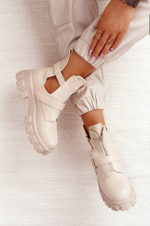 Dámske tašky na platforme Beige Cosmic Love