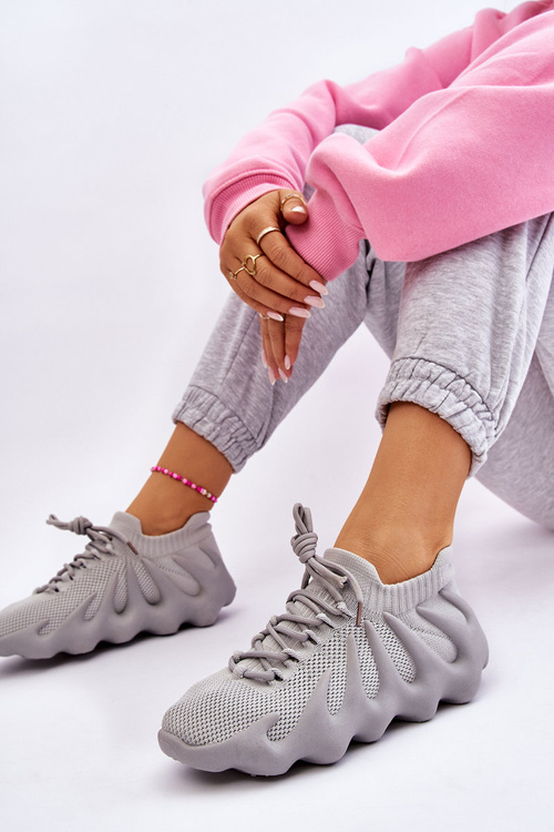 Dámske posuvné sivé tenisky myles