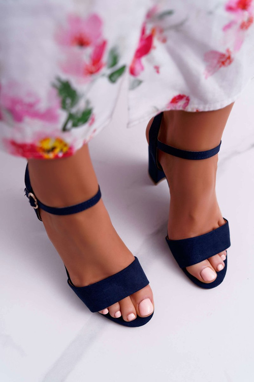 Dámske sandále Baloo Navy Blue Suedals Sandals