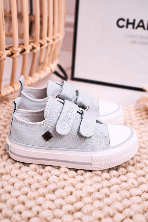 Dětské Tenisky Na Suchý Zip BIG STAR HH374100 Modré