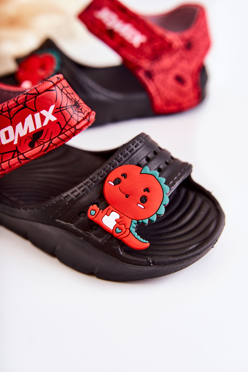 Detské sandále s ľahkou penou s suchým zipsom asti