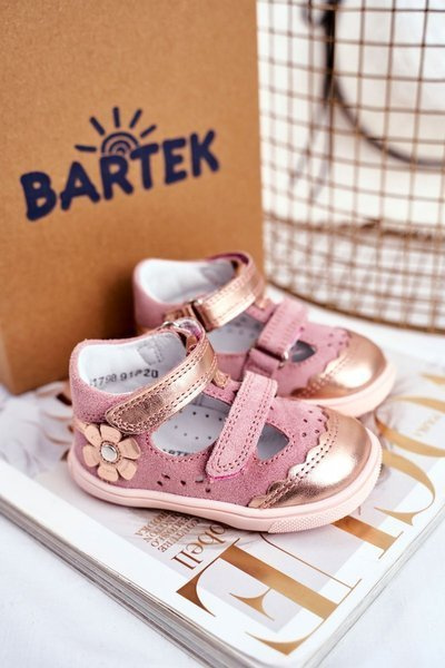 Detské sandále pre dievčatá preventívne Bartek T-81798-7/91p