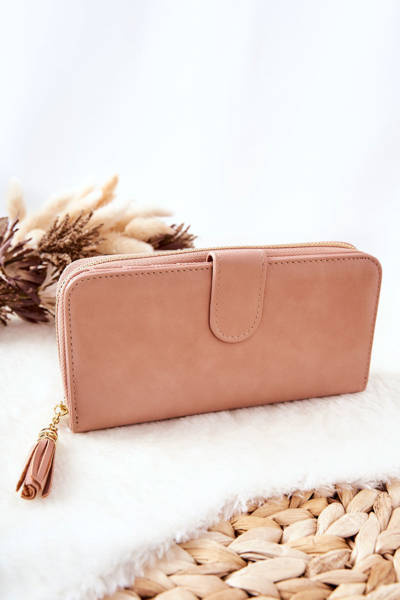 Velká Dámská Peněženka S Extra Peněženkami Nude