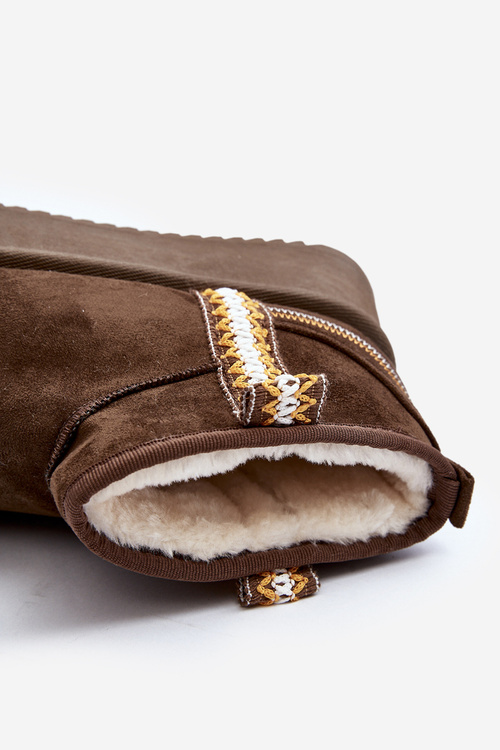 Topánky na platforme so vzorom tmavozelené Udra