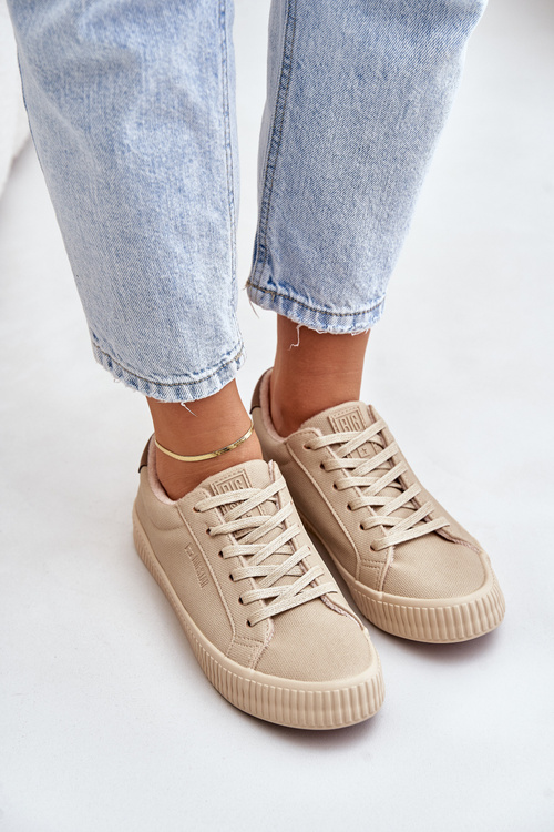 Zateplené Dámské Tenisky Big Star OO274A461 Béžové