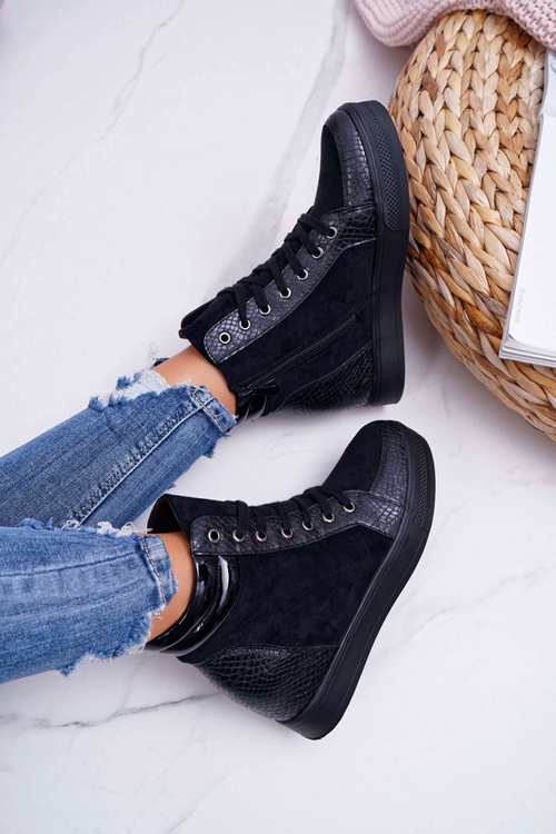 Dámská Obuv Sneakers Černé Ferrer