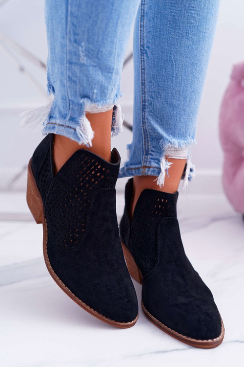 Dámské Kotníkové Jarní Cowgirl Cerne Matty