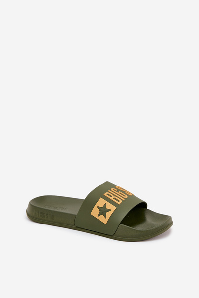 Pánske šľapky Big Star SS174360 zelené